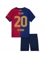 Barcelona Dani Olmo #20 Kotipaita Lasten 2024-25 Lyhythihainen (+ shortsit)